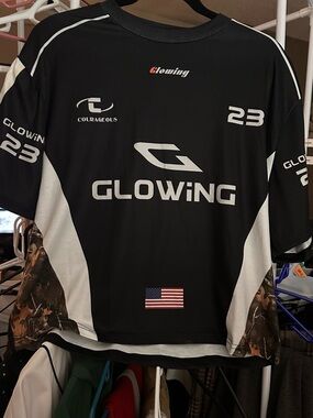 NFINITY Black and White Performance Tee